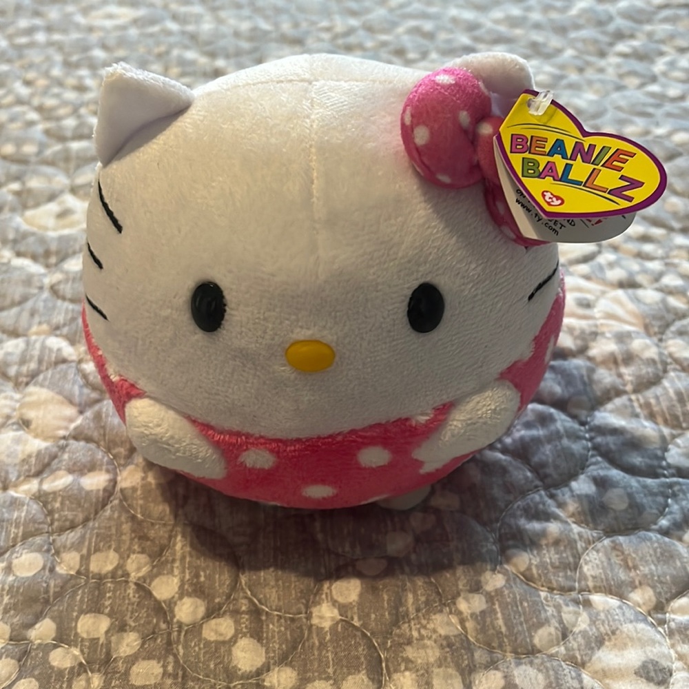 Hello Kitty original ty beanie ballz